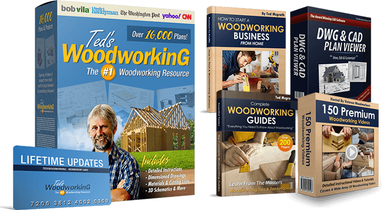 TedsWoodworking 16,000+ plan library bundle